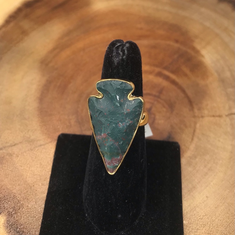 Charles Albert Jasper Arrowhead Adjustable Ring